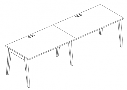 Рабочая станция (2х120) мокко премиум