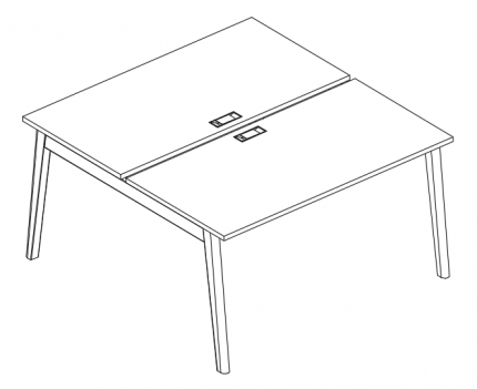 Рабочая станция (2х140) мокко премиум