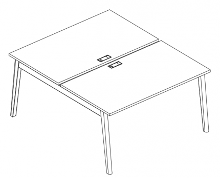 Рабочая станция (2х120) мокко премиум