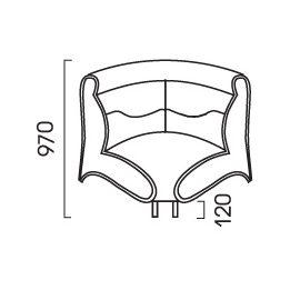 Ва-Банк экокожа Ecotex / коричневая 3012