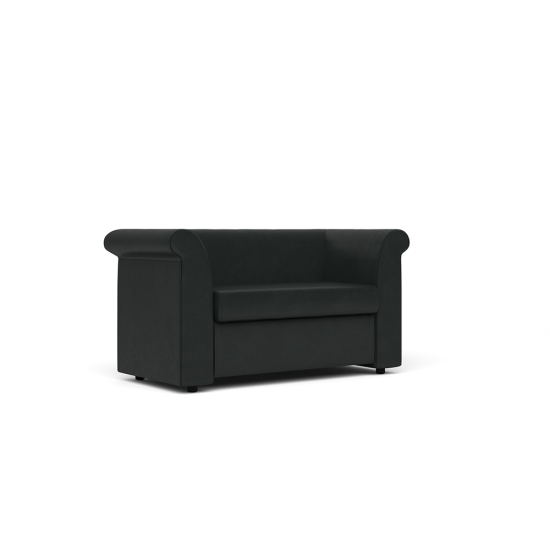 Диван-2 черная CN1114